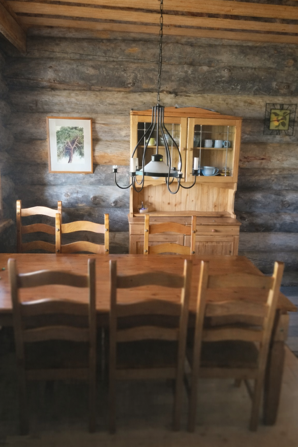 Dining table for evening meals